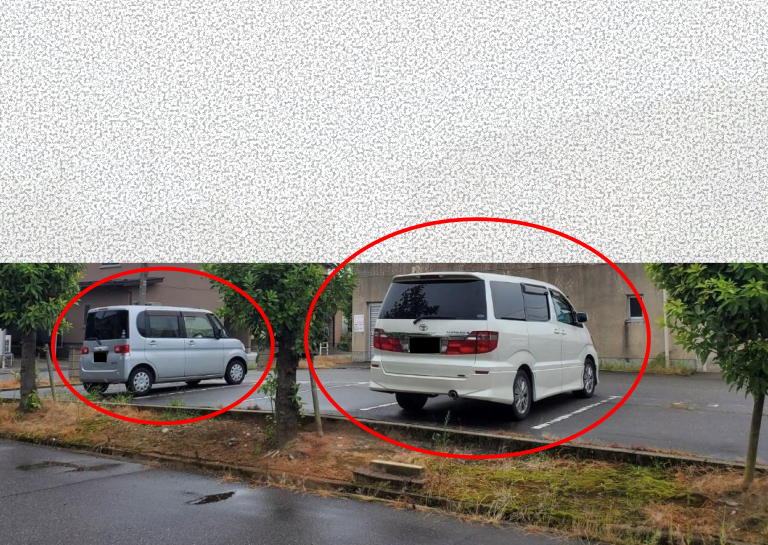 再びA子の自宅駐車場に浮気相手の車が駐車しているのを確認